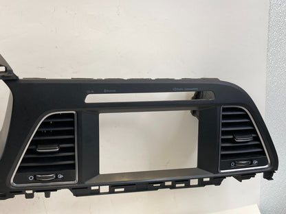 2015 2017 Hyundai Sonata Dash Upper Panel w/ Steering Column Cover & Air Vent