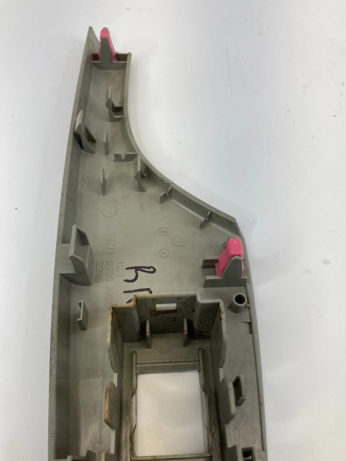 09-13 TOYOTA COROLLA SEDAN REAR RIGHT SIDE DOOR WINDOW SWITCH BEZEL 74271-12230