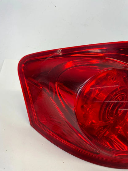 2009-2013 Infiniti G37 Sedan Rear Left Side Tail Light Taillight Outer Lamp OEM