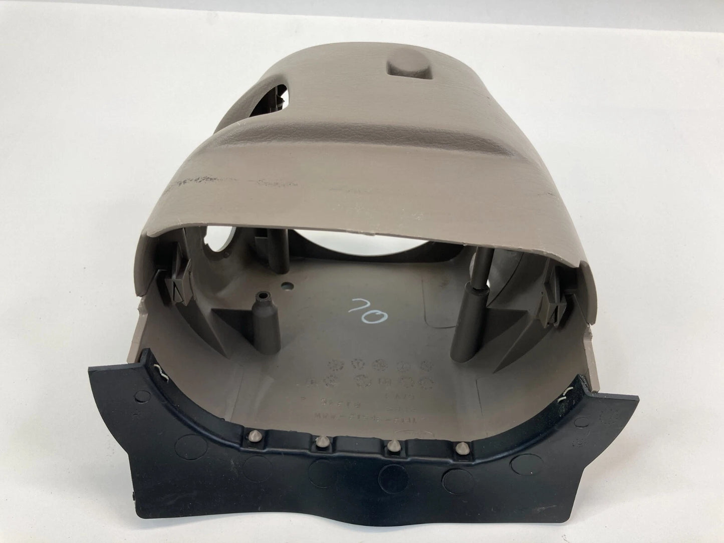 96-07 FORD TAURUS STEERING COLUMN UPPER & LOWER COVER BEZEL TRIM YF12-3K512-AAW