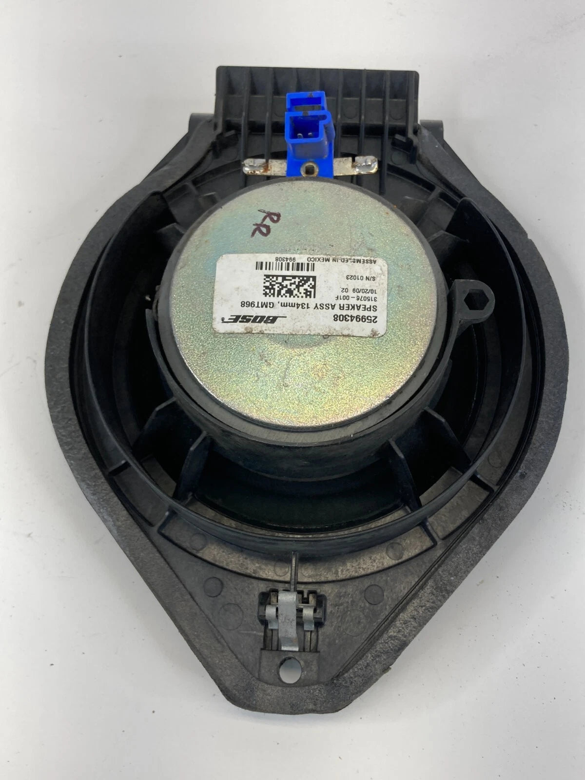 10-17 CHEVY TRAVERSE 10-16 GMC ACADIA REAR RIGHT DOOR SPEAKER BOSE 25994308