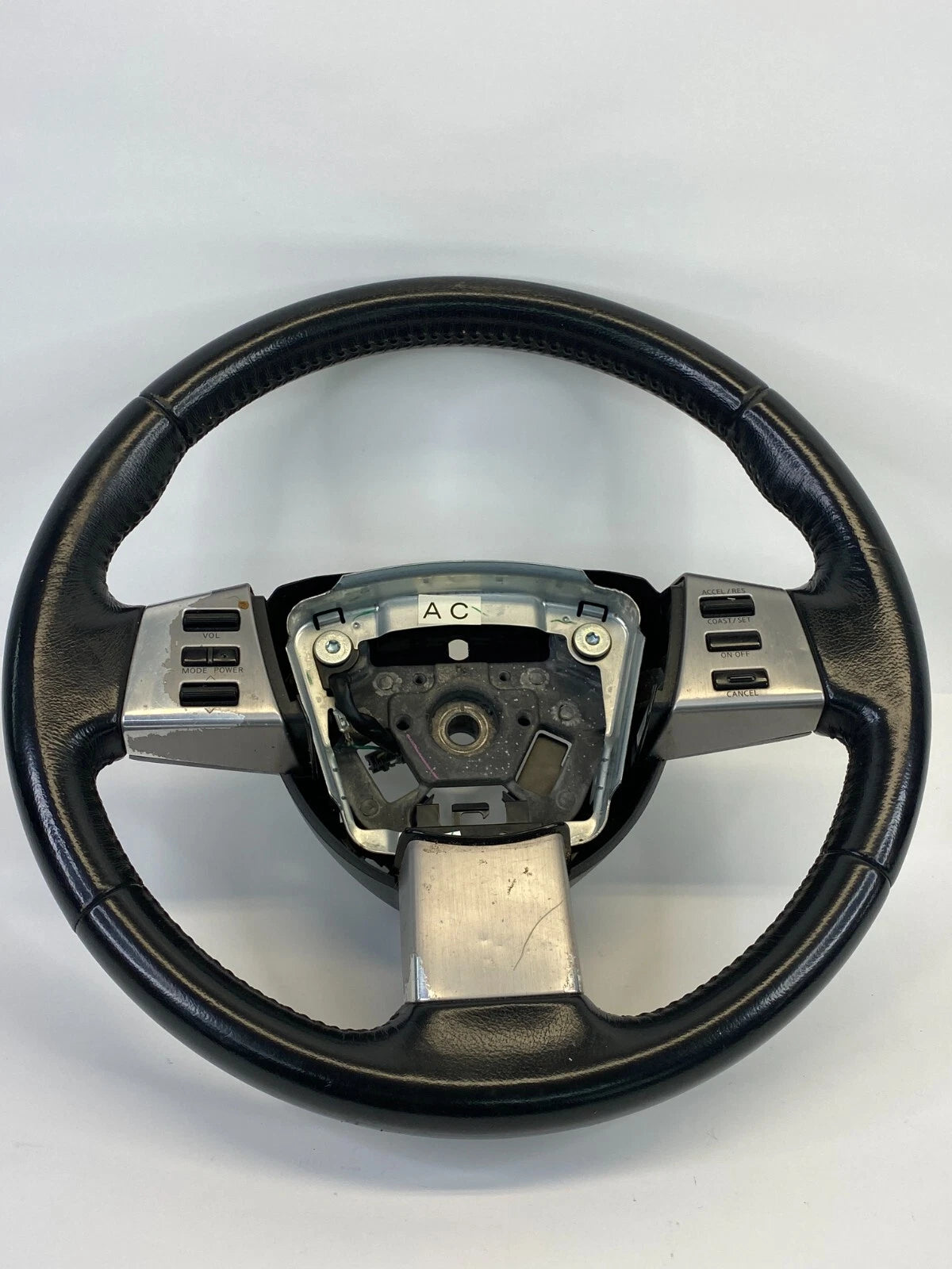 2005 05 NISSAN MURANO STEERING WHEEL W/ CRUISE CONTROL & AUDIO SWITCHES OEM