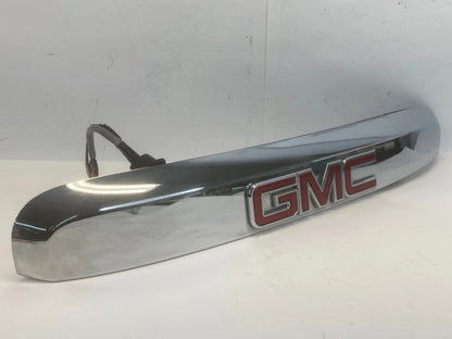 07-12 GMC ACADIA REAR TRUNK LID CHROME TRIM MOLDING WITH REAR VIEW CAMERA OEM