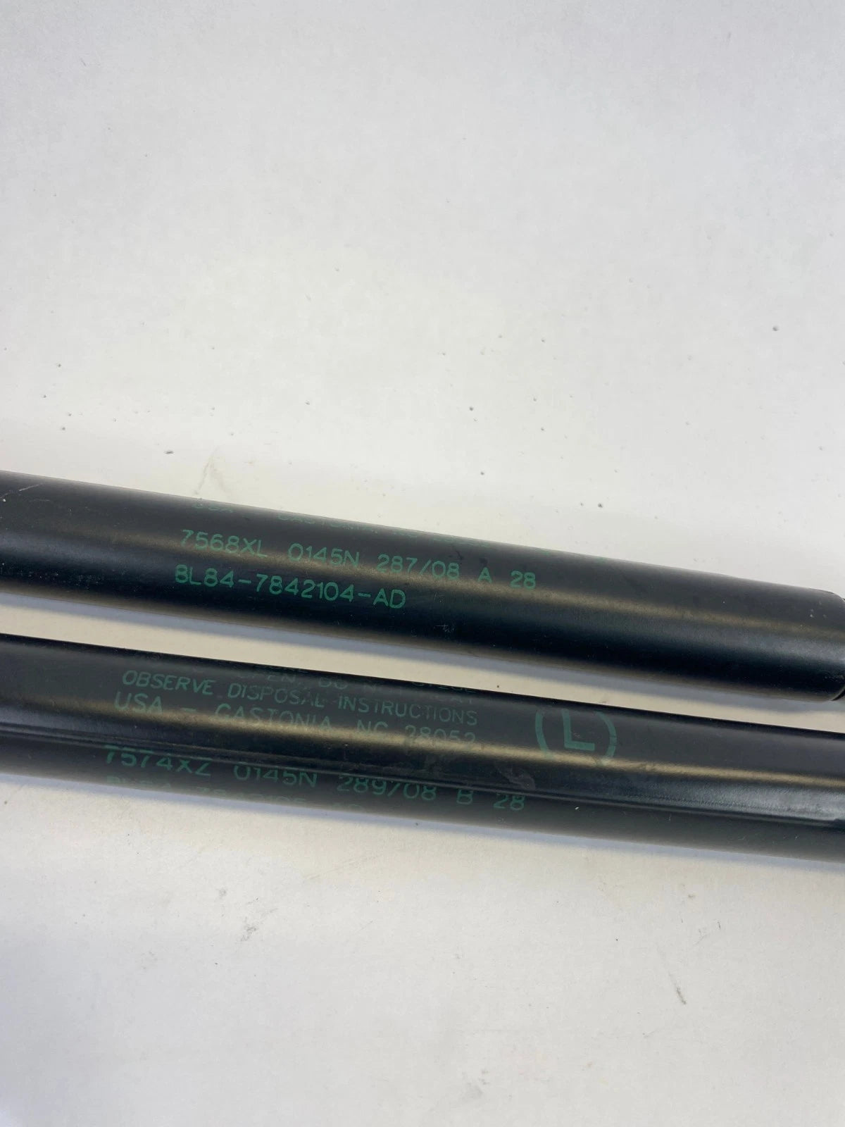2008-2012 FORD ESCAPE REAR WINDOW LIFT SUPPORTS REAR OEM FACTORY 8L84-7842104-AD