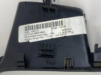 12-18 FORD FOCUS REAR LEFT DOOR WINDOW SWITCH BEZEL PANEL TRIM BM51237W21BAW OEM
