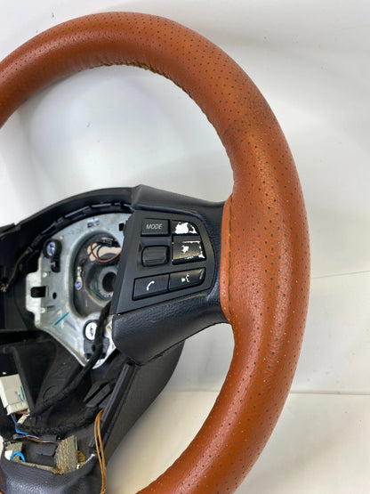 2011-2017 BMW X3 LEFT STEERING WHEEL W/ AUDIO & CRUISE CONTROL SWITCH BUTTON OEM