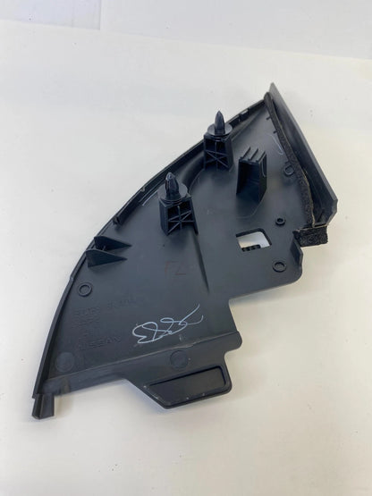 13-20 NISSAN PATHFINDER FRONT LEFT INNER DOOR MIRROR COVER BEZEL TRIM 802933KA0A