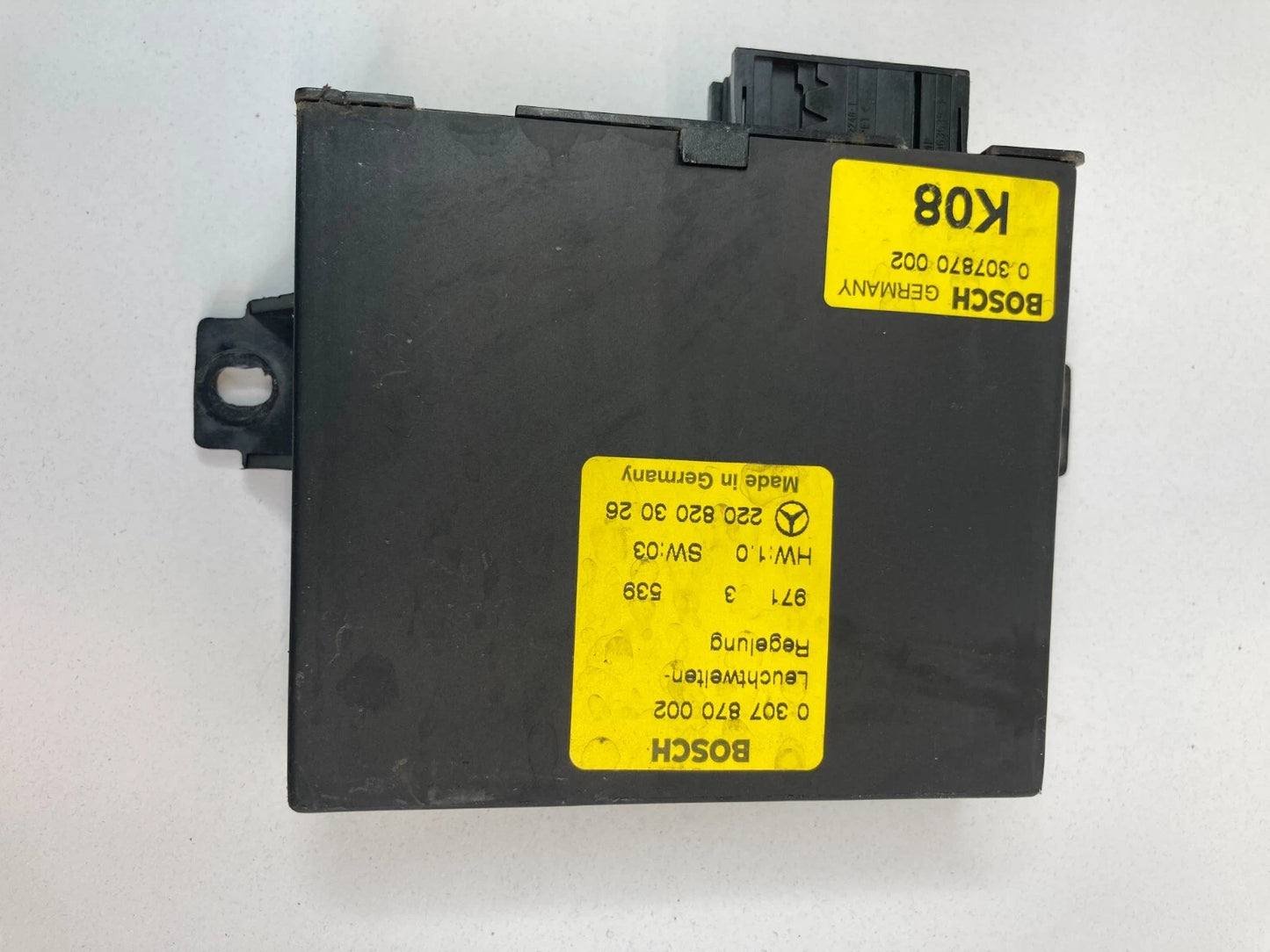 2000-2006 MERCEDES-BENZ S500 FRONT HEADLIGHT CONTROL MODULE UNIT OEM 2208203026