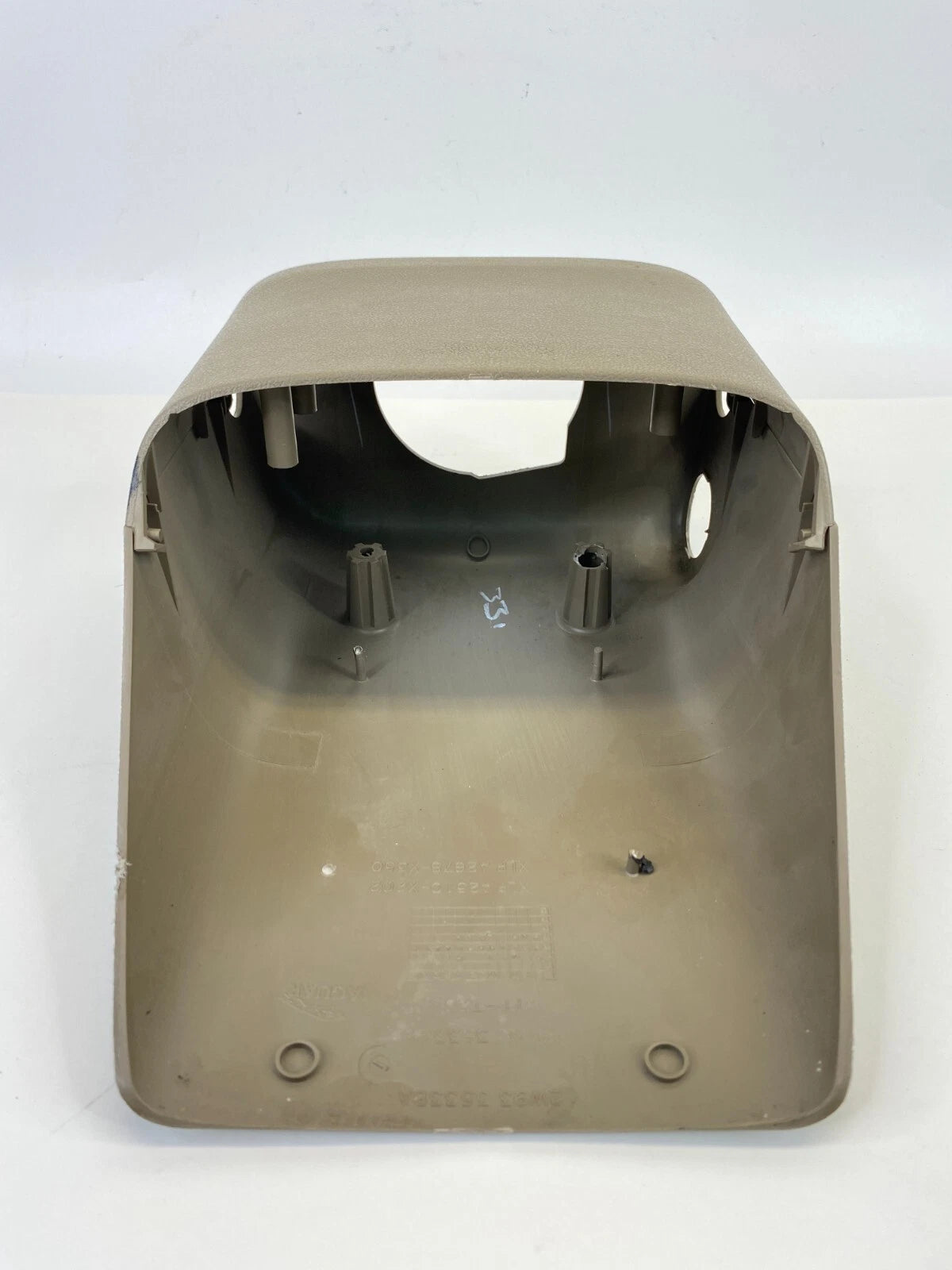 2003-2008 JAGUAR S-TYPE STEERING COLUMN UPPER & LOWER COVER TRIM SHROUD OEM