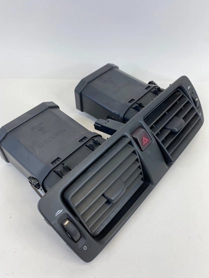 2004-2007 VOLVO S40 CENTER DASH AC AIR VENT GRILLE DUCT W/ HAZARD SWITCH OEM