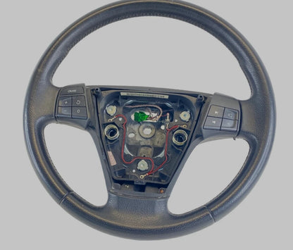 05-11 VOLVO S40 08-13 C30 STEERING WHEEL W/CRUISE & AUDIO BUTTON SWITCH 3072366