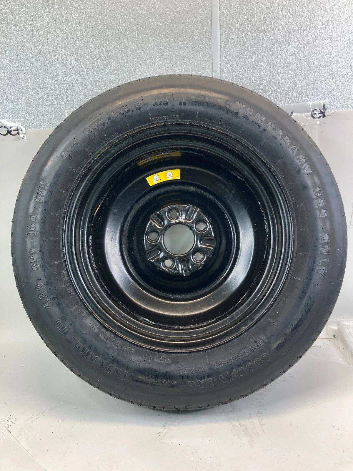 2007-2017 JEEP PATRIOT EMERGENCY SPARE TIRE WHEEL COMPACT DONUT T155/90D16 100M