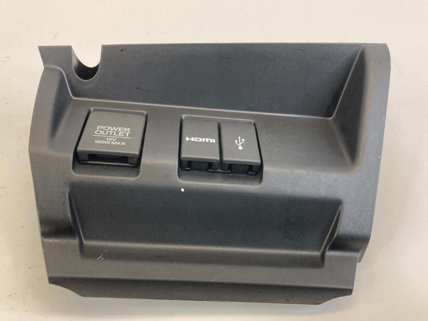 2015-2020 Honda Fit Dash Lower Power Outlet HDMI USB Input w/ Bezel Trim OEM