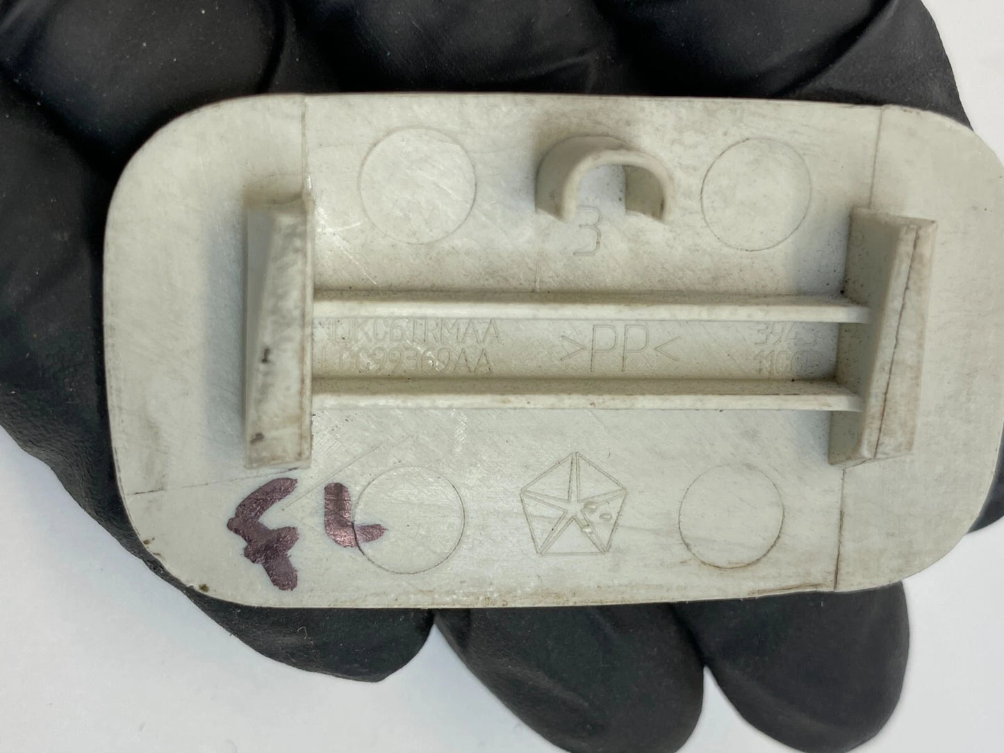 2007-2009 DODGE CALIBER FRONT A PILLAR INTERIOR COVER TRIM CAP 1DKC6TRMAA OEM