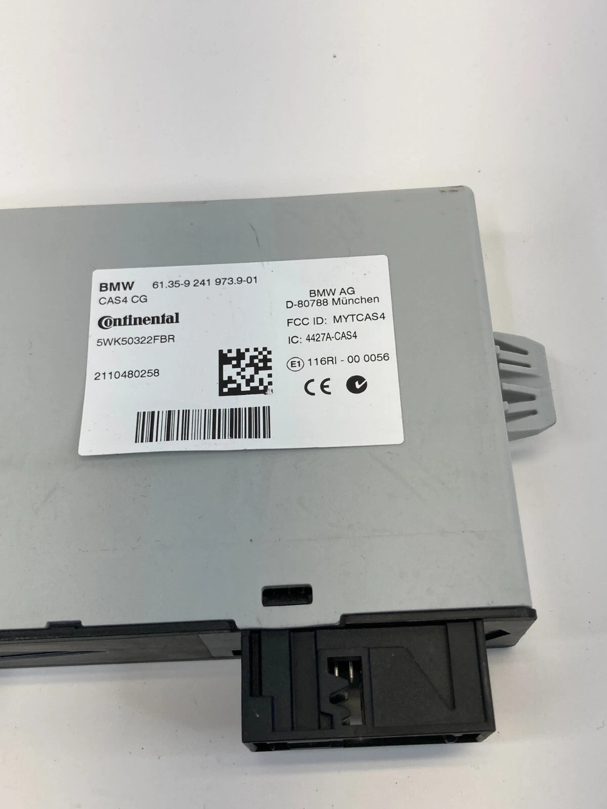 2011-2017 BMW X3 3.0L L6 COMFORT ACCESS COMPUTER CONTROL MODULE UNIT 61.35-9 241