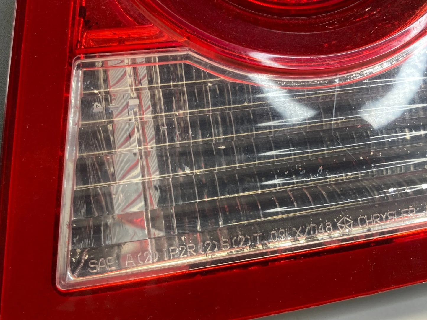 2009 2010 DODGE CHARGER REAR RIGHT PASSENGER TAILLIGHT TAIL LAMP HALOGEN