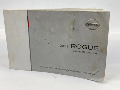 2011 11 NISSAN ROGUE OWNERS MANUAL INFORMATION WARRANTY GUIDE BOOK SET OEM