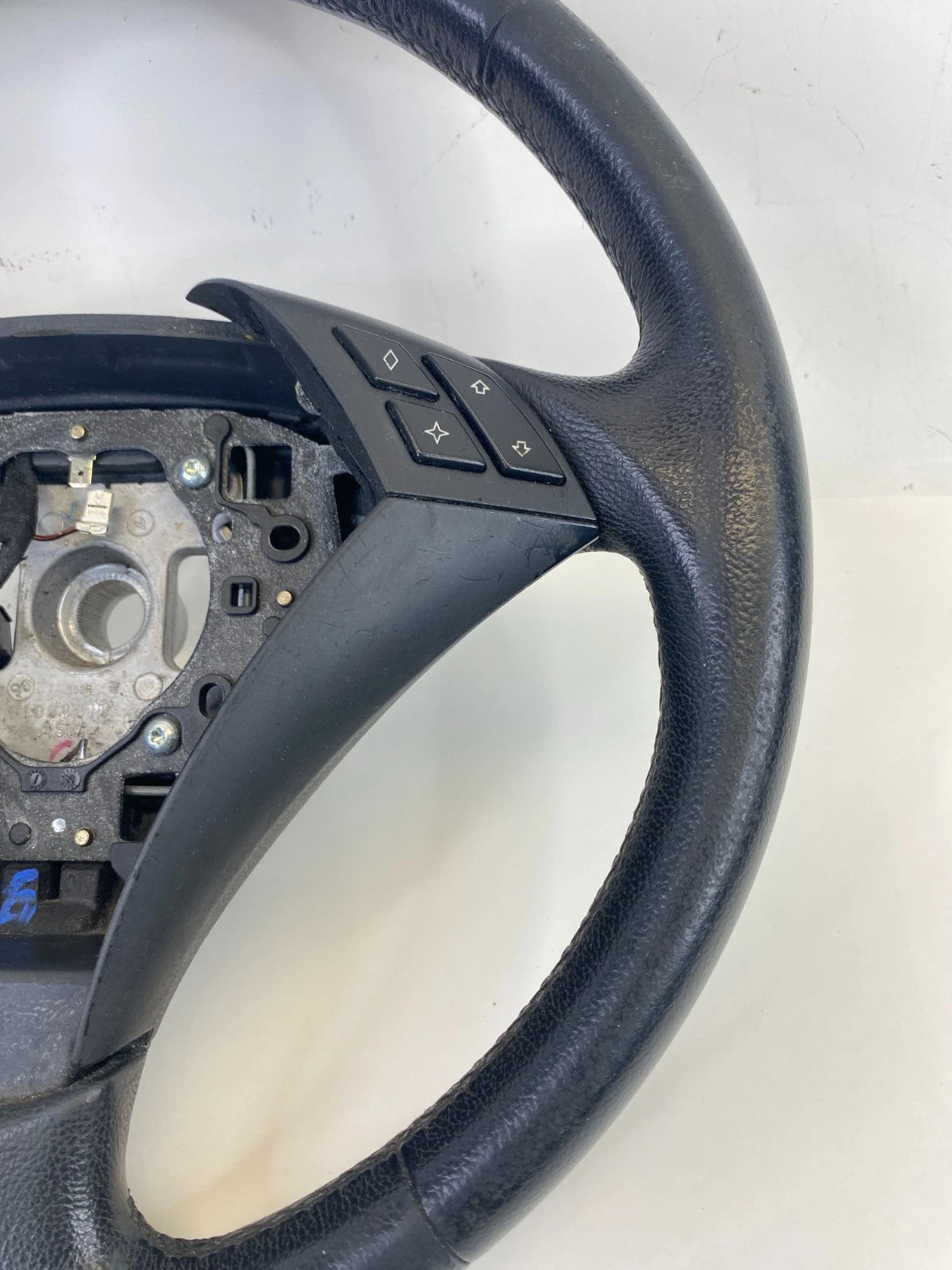 2006 2007 BMW 525i Driver Steering Wheel w/ Controls Switch Assembly OEM