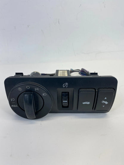 06-09 MERCURY MILAN DIMMER HEADLIGHT FOG LAMP TRUNK PEDAL SWITCH 7G1T-14K147-DBW