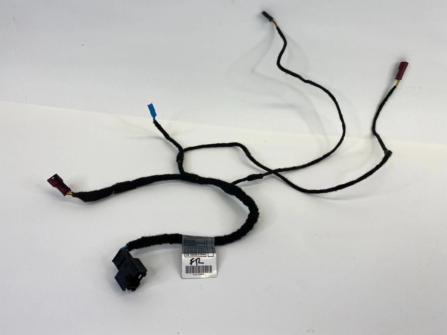 07-13 MINI COOPER FRONT RIGHT PASSENGER SIDE DOOR WIRING WIRE HARNESS 9137753