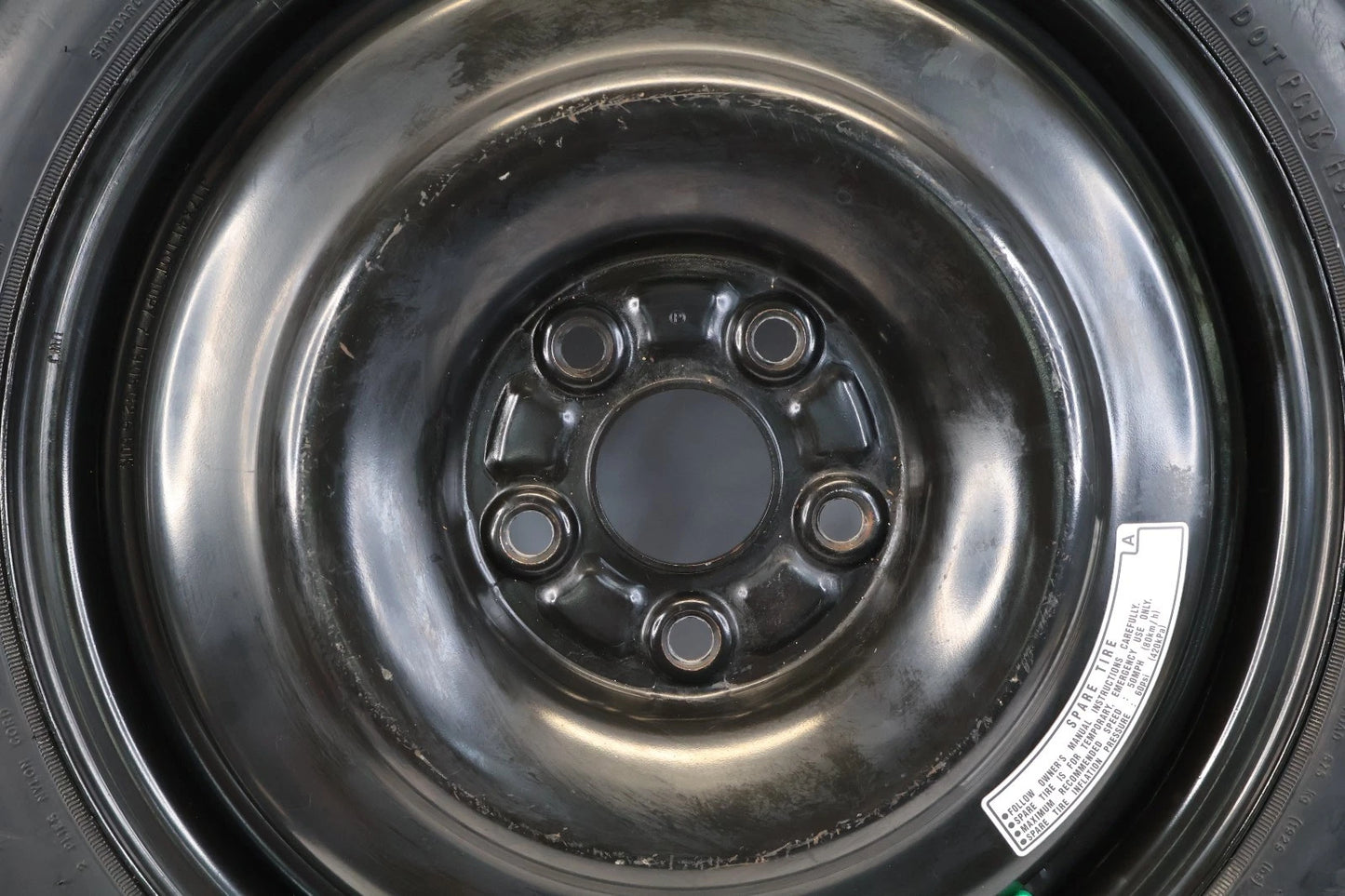 2005-2010 HONDA ODYSSEY EMERGENCY SPARE TIRE RIM WHEEL DONUT T135/80D17 103M