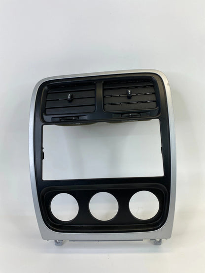 2010-2012 DODGE CALIBER DASH RADIO & CLIMATE CONTROL COVER TRIM BEZEL SURROUND