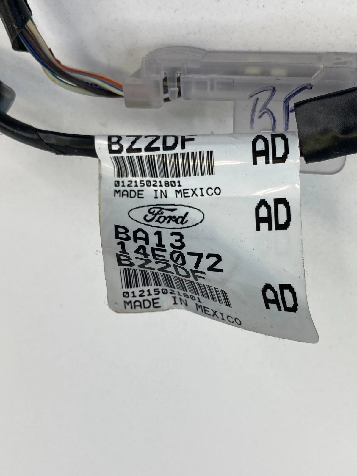 2011-2015 LINCOLN MKX FRONT RIGHT PASSENGER DOOR WIRING HARNESS BA13-14E072 OEM