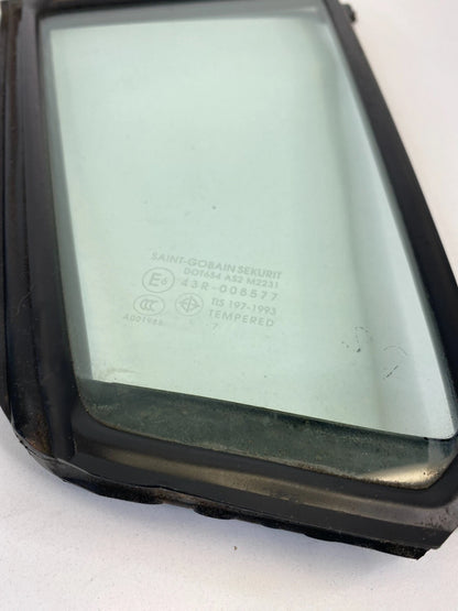 2004-2009 MAZDA MAZDA3 REAR RIGHT PASSENGER QUARTER VENT GLASS BN8V-72-651 OEM