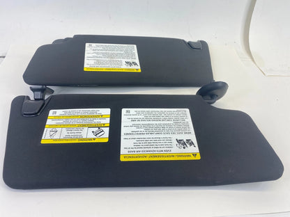 13-15 FORD EXPLORER INTERCEPTOR UTILITY LEFT RIGHT SUNVISOR SUN VISOR SET PAIR