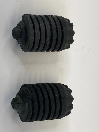 2002-2005 BMW 745I FRONT HOOD RUBBER CUSHION BUFFER STOPPER BUMPER SET PAIR OEM