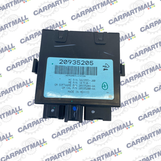 09-17 Buick Enclave 3.6L Rear Power Liftgate Tailgate Control Module 20935205