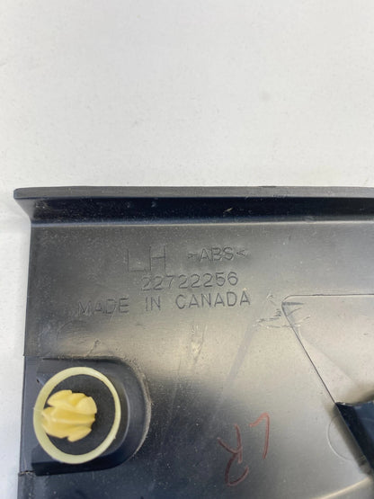 2006-2009 PONTIAC TORRENT REAR LEFT INTERIOR DOOR COVER CORNER MOLDING 22722256