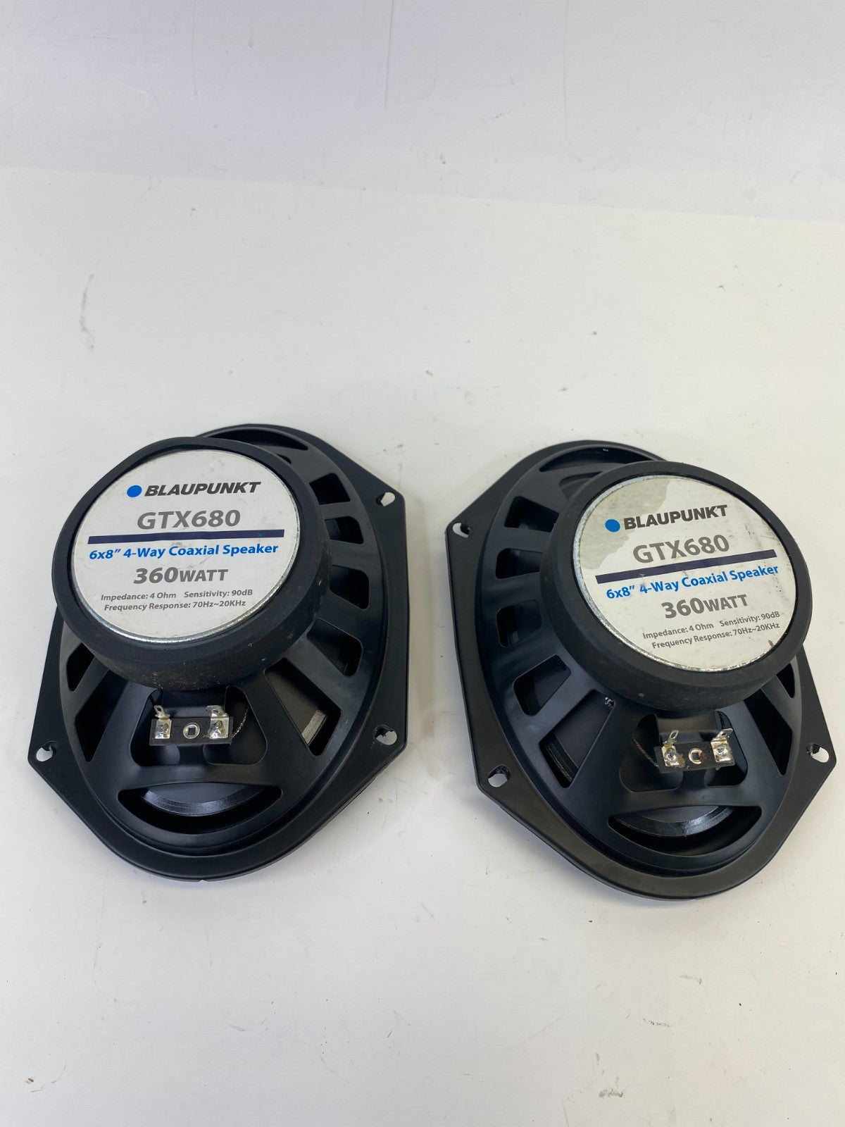 Buick Enclave Blaupunkt 8 inch 4-way Coaxial Speaker Pair Set GTX680