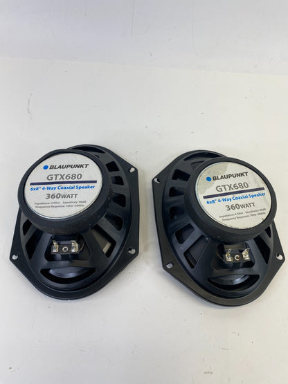 Buick Enclave Blaupunkt 8 inch 4-way Coaxial Speaker Pair Set GTX680