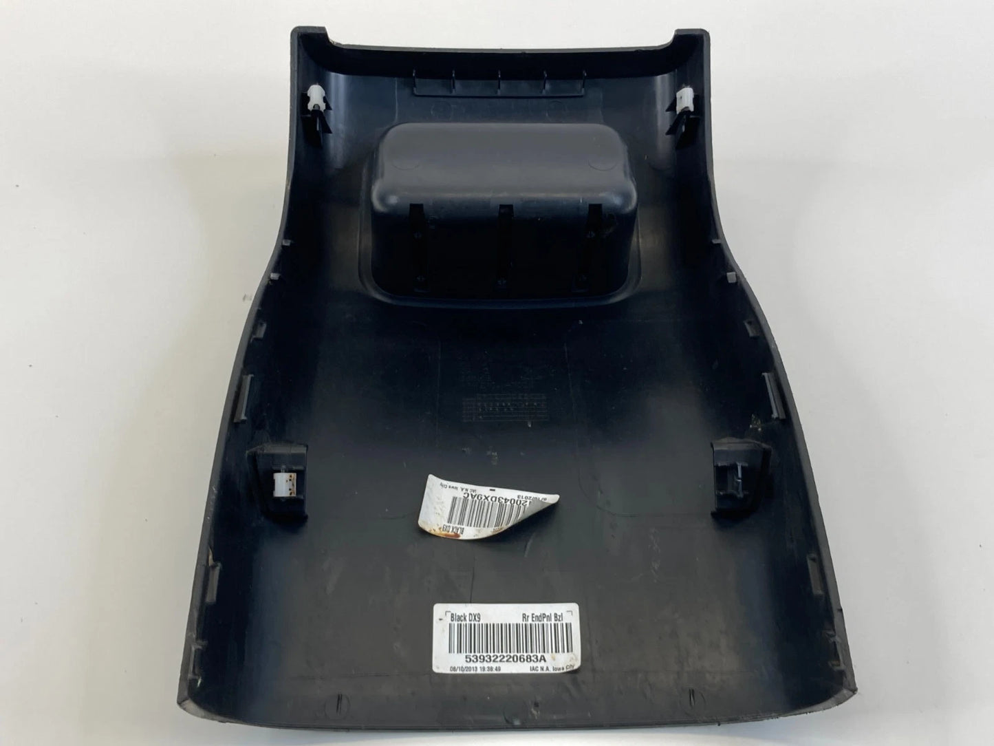 2013-2016 DODGE DART REAR CENTER CONSOLE END CAP COVER TRIM PANEL 1WV01DX9AD OEM