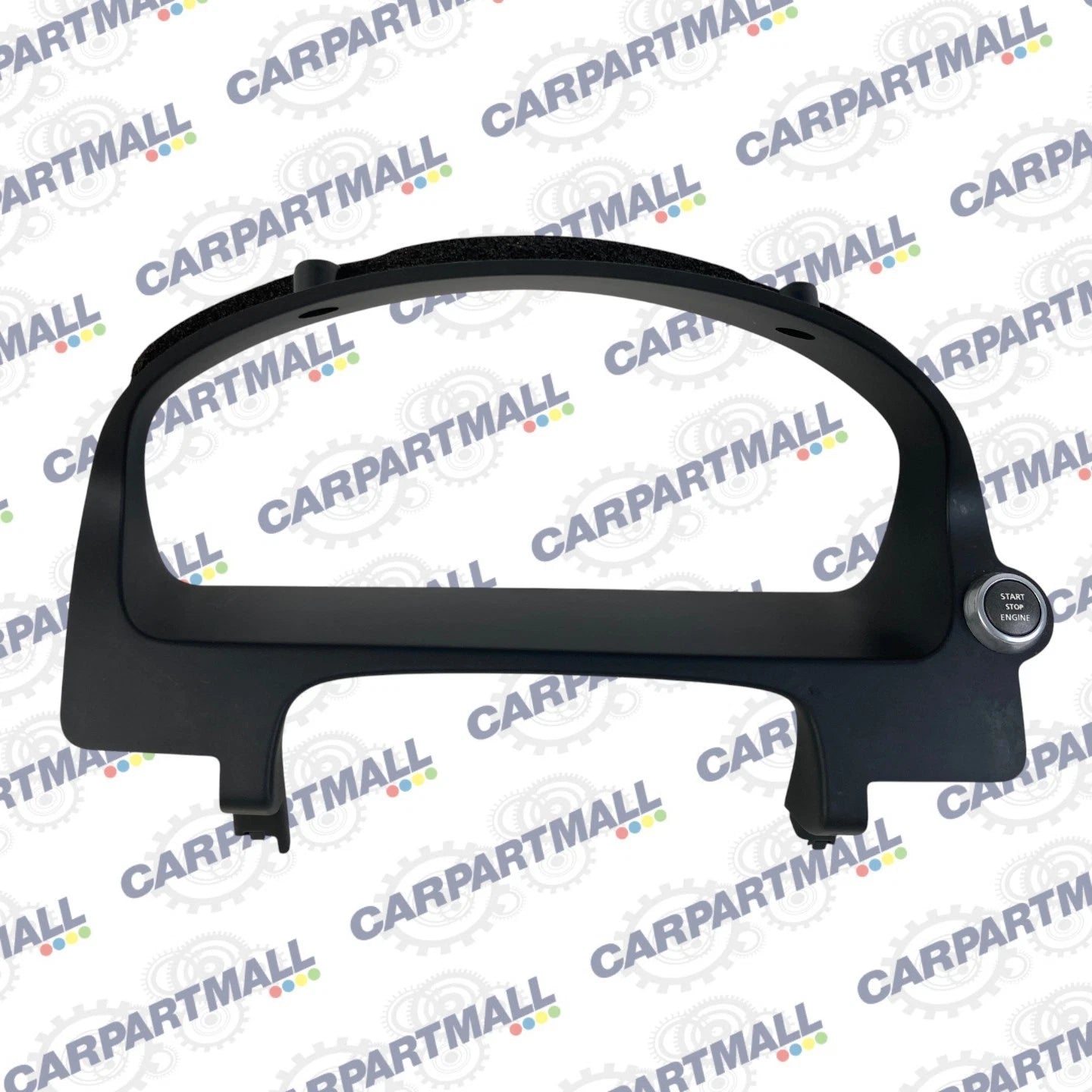 2008-2012 LAND ROVER LR2 DASH SPEEDOMETER CLUSTER BEZEL W/ ENGINE START SWITCH