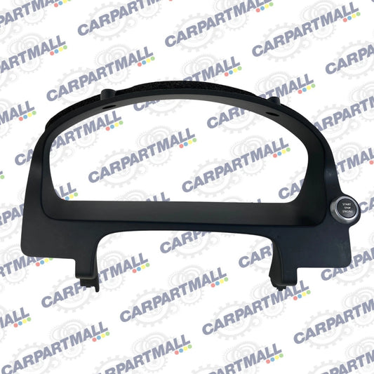 2008-2012 LAND ROVER LR2 DASH SPEEDOMETER CLUSTER BEZEL W/ ENGINE START SWITCH