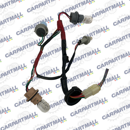 07-13 Suzuki SX4 Hatchback Rear Right Tail Light Lamp Wire Wiring Harness Socket