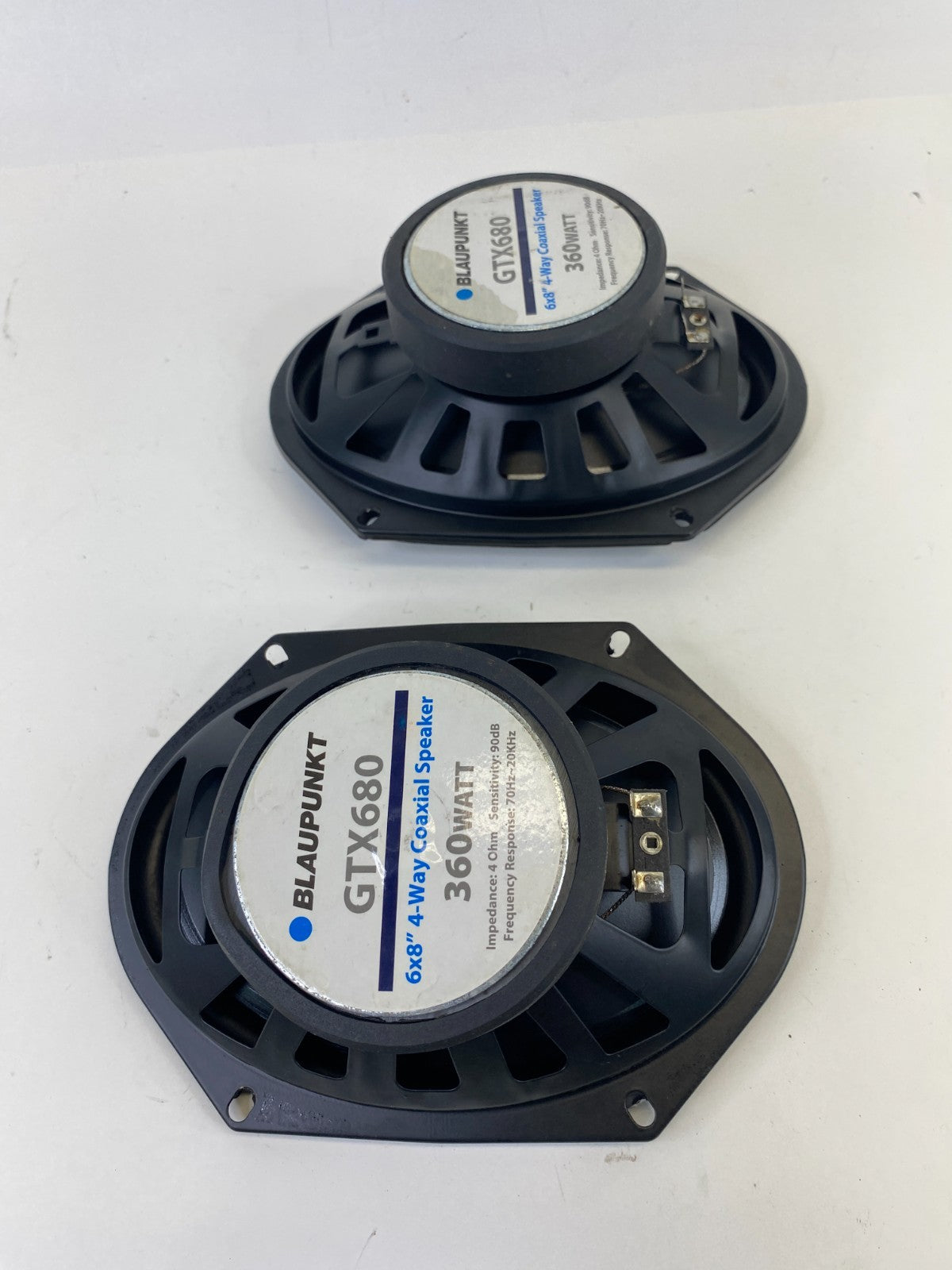 Buick Enclave Blaupunkt 8 inch 4-way Coaxial Speaker Pair Set GTX680