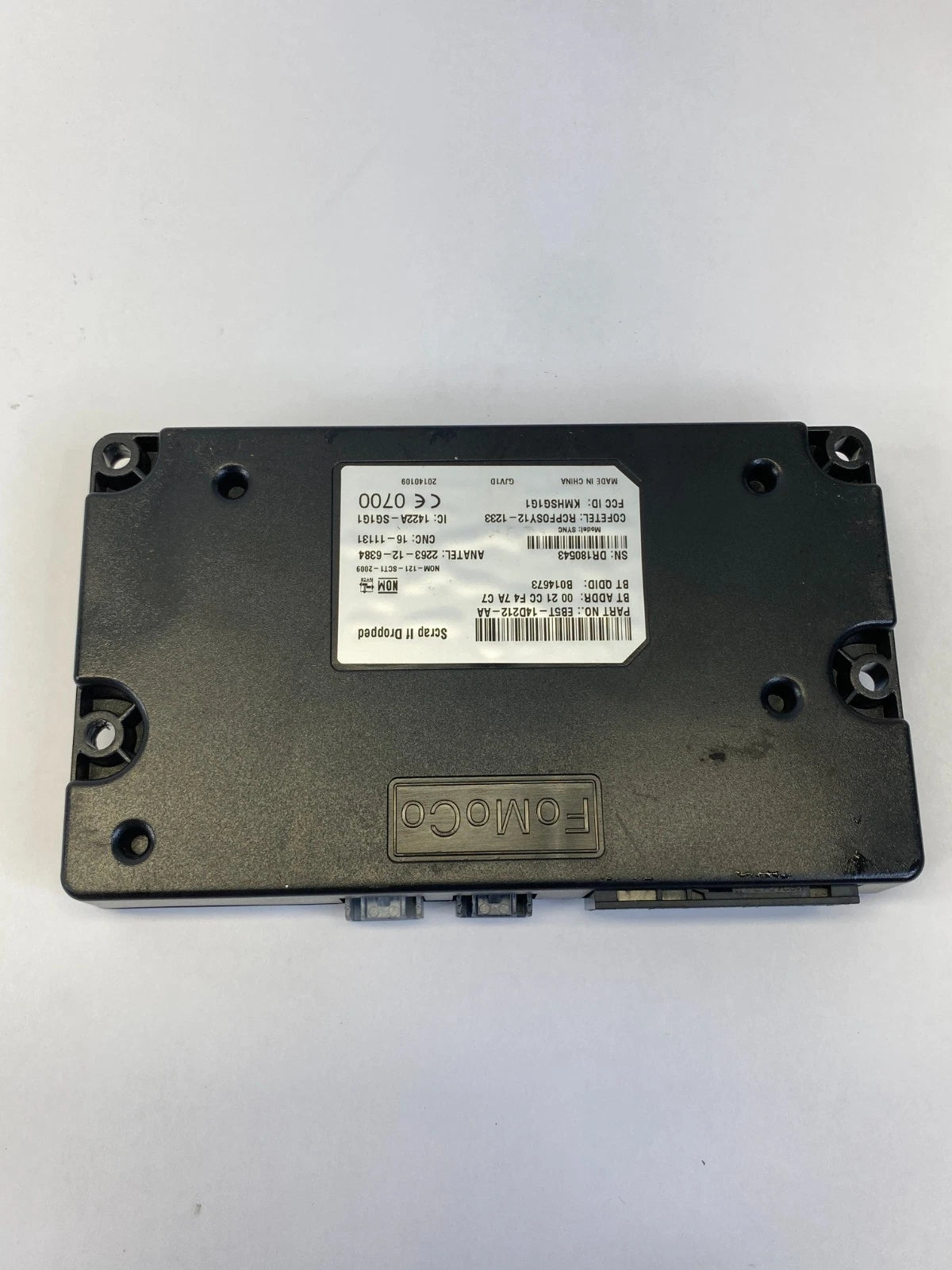 2012-2014 FORD FOCUS SYNC BLUETOOTH COMMUNICATION CONTROL MODULE EB5T-14D212-AA