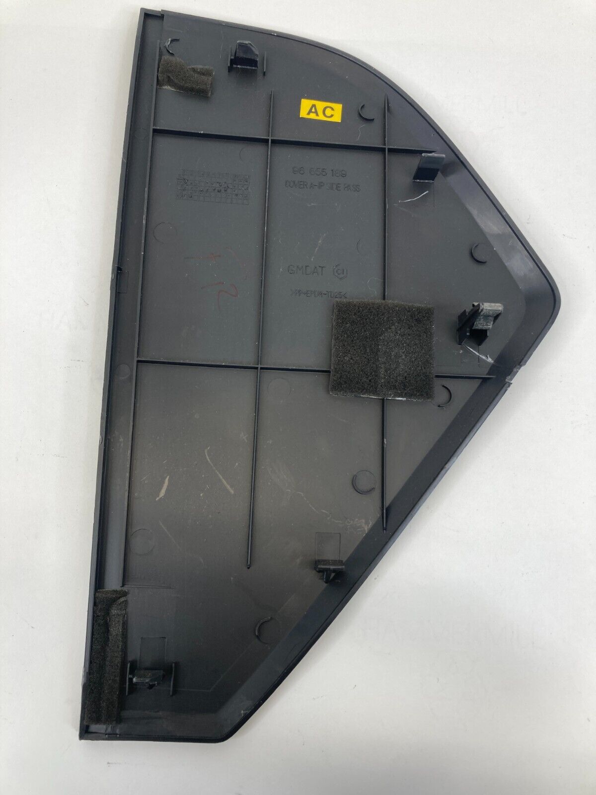 09-11 Chevrolet Aveo Aveo5 Right Side Dash End Cap Cover Bezel Trim 96655189 OEM