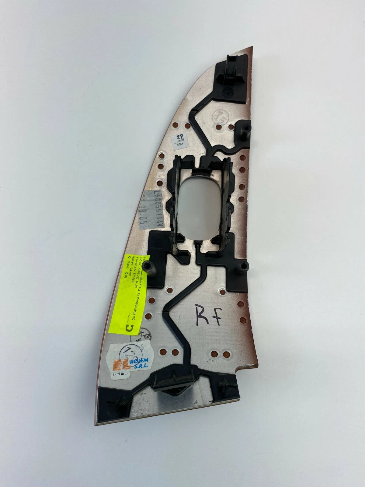 2006 2007 MERCEDES-BENZ C280 RIGHT PASSENGER SIDE SWITCH WINDOW WOOD TRIM PLATE