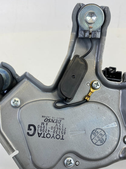 2006 07 08 09 10 11 2012 Toyota RAV4 Rear Back Wiper Motor 85130-42061 OEM