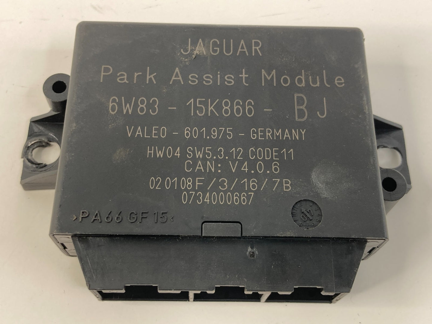2009-2015 Jaguar XF Parking Distance Control Module Unit PDC 6W83-15K866-BJ