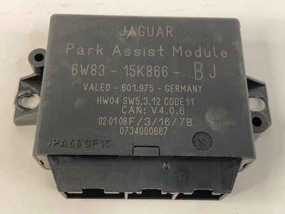 2009-2015 Jaguar XF Parking Distance Control Module Unit PDC 6W83-15K866-BJ