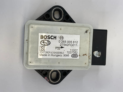 2009-2013 SUBARU FORESTER VEHICLE YAW RATE SENSOR CONTROL MODULE OEM 27542FG011
