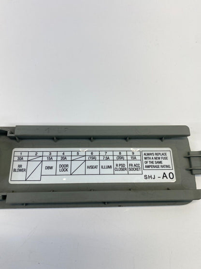 2005-2010 Honda Odyssey Interior Right Dash Fuse Box Cover Lid Trim Panel OEM