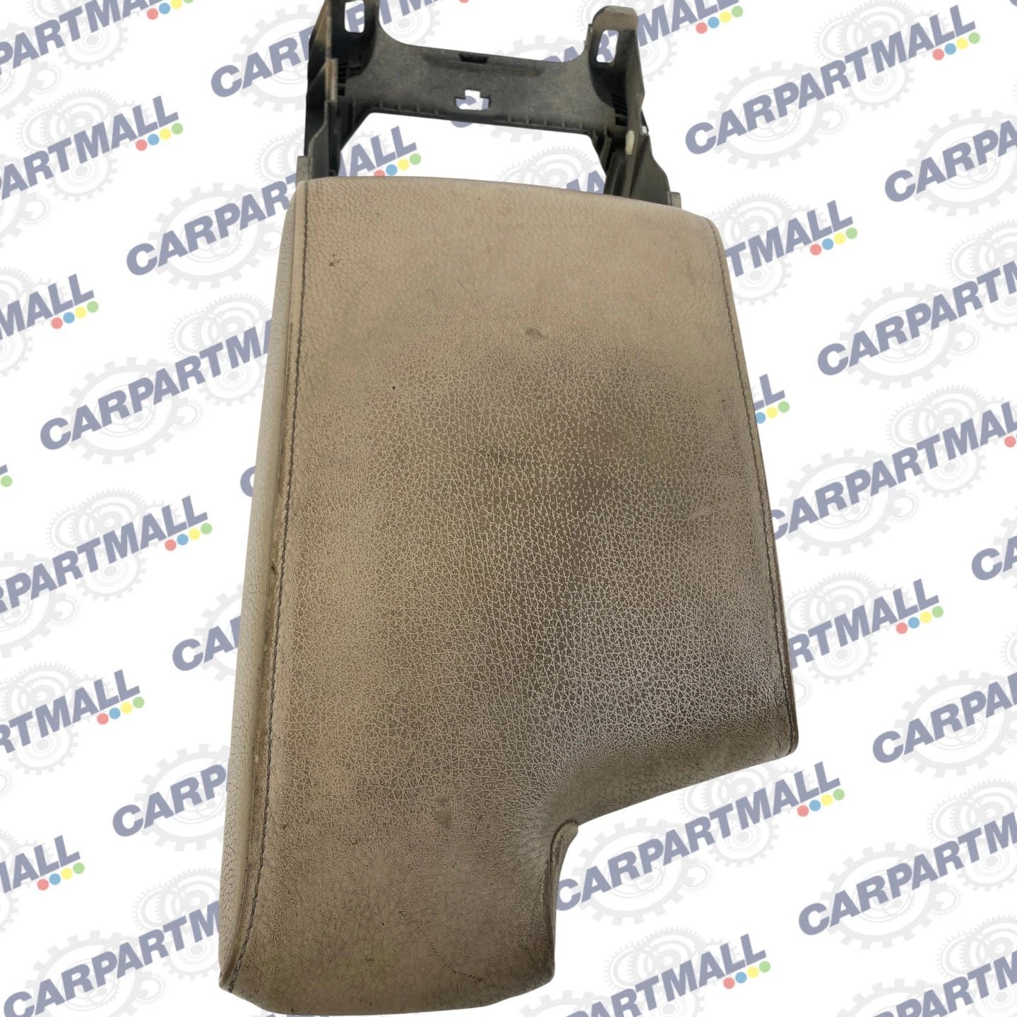 2007 2008 BMW 328XI CENTER CONSOLE ARMREST LID COVER BEIGE SYNTHETIC LEATHER OEM