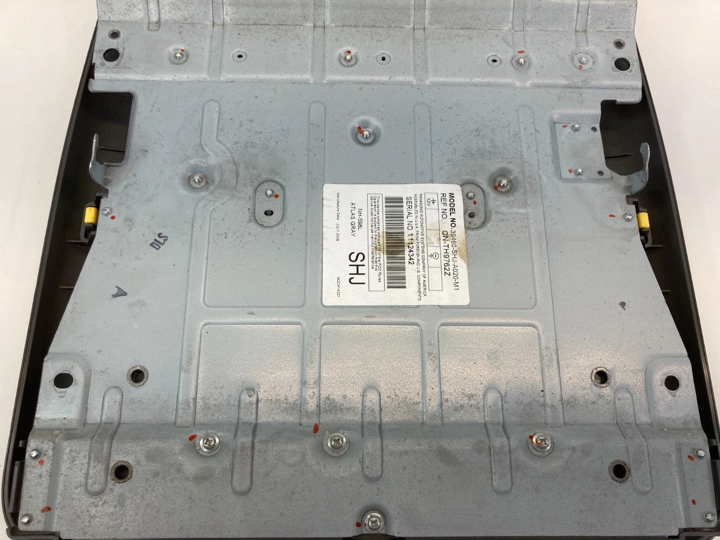 2005-2010 HONDA ODYSSEY OVERHEAD ROOF ENTERTAINMENT DISPLAY SCREEN 39460SHJA020