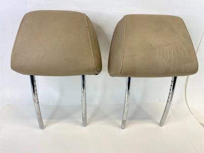 07 08 BMW 328XI 07-12 328I FRONT LEFT & RIGHT SEAT HEADREST HEAD REST PAIR SET